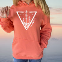 "Untouched"Relaxed Fit Classic Hoodie
