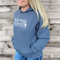 "Michigan Mom"Relaxed Fit Classic Hoodie