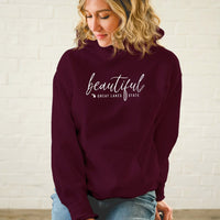 "Beautiful"Soft Style Relaxed Fit Hoodie