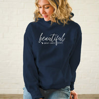 "Beautiful"Soft Style Relaxed Fit Hoodie