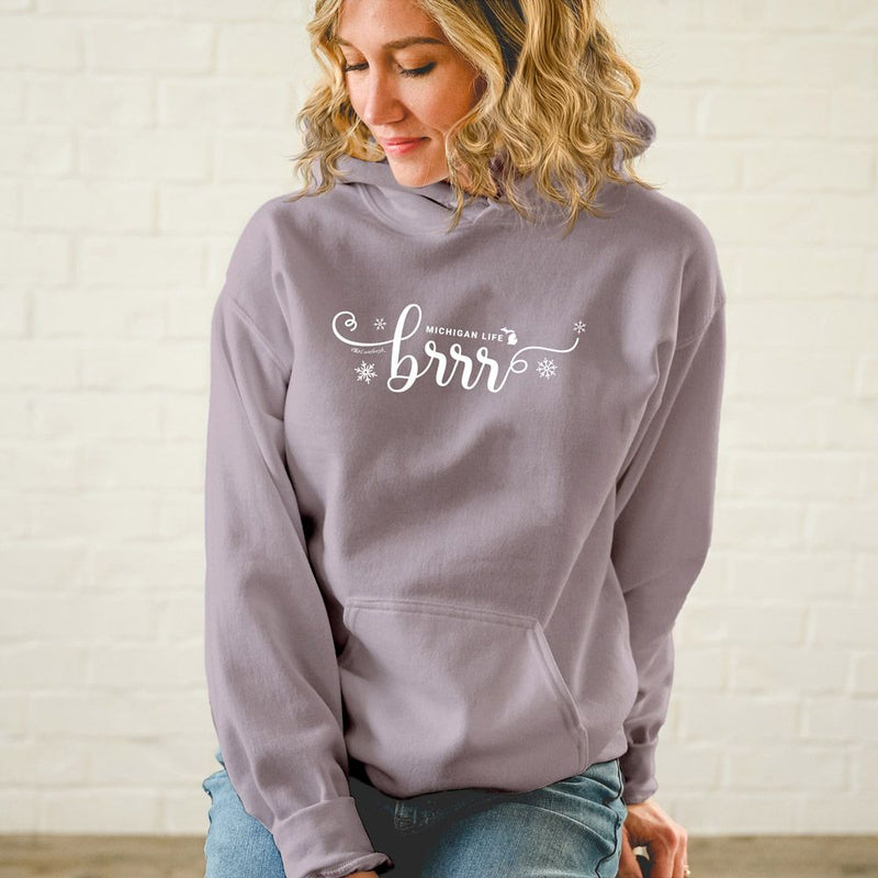 "Brrr... It's Cold In Michigan"Soft Style Relaxed Fit Hoodie