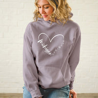 "Fall In Love With Winter"Soft Style Relaxed Fit Hoodie