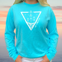 "Untouched"Relaxed Fit Stonewashed Long Sleeve T-Shirt