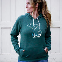 "Mighty"Relaxed Fit Angel Fleece Hoodie
