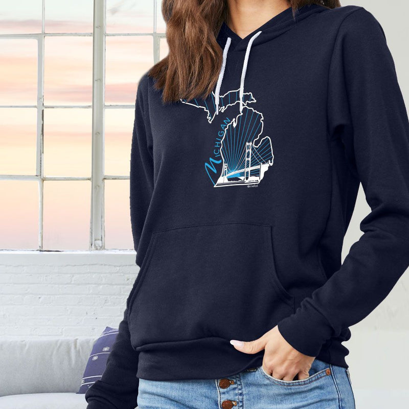 "Mighty"Relaxed Fit Angel Fleece Hoodie