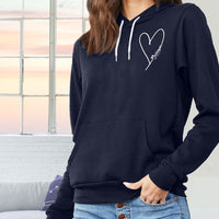 "Little Love"Relaxed Fit Angel Fleece Hoodie