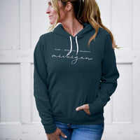 "Majestic"Relaxed Fit Angel Fleece Hoodie