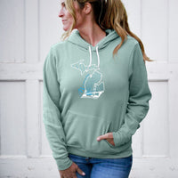 "Mighty"Relaxed Fit Angel Fleece Hoodie