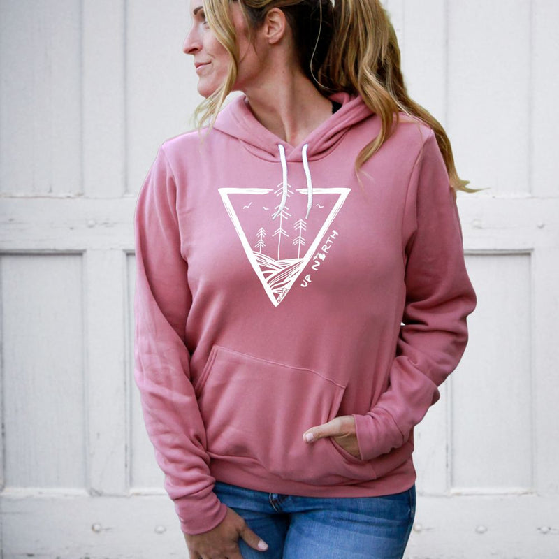 "Untouched"Relaxed Fit Angel Fleece Hoodie