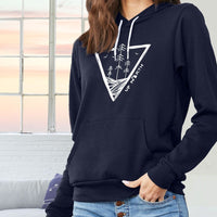 "Untouched"Relaxed Fit Angel Fleece Hoodie