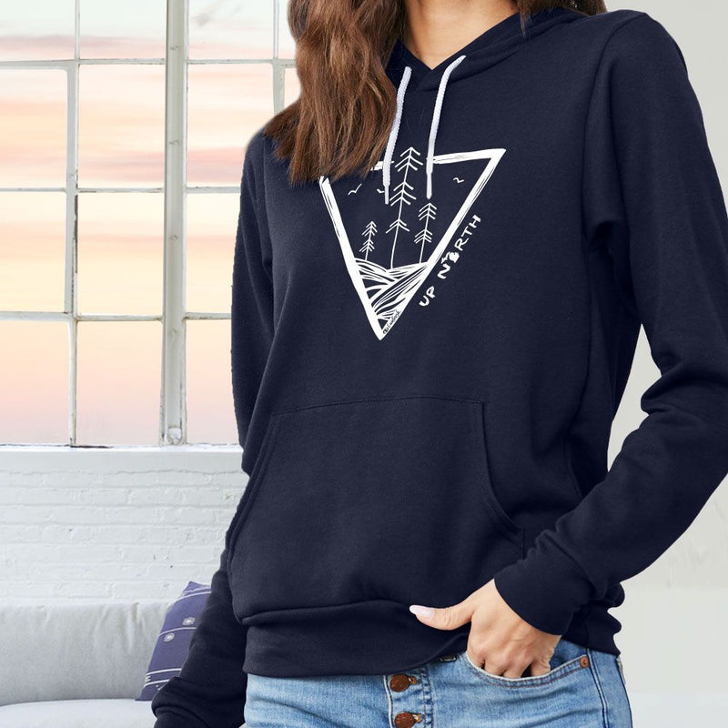 "Untouched"Relaxed Fit Angel Fleece Hoodie