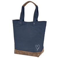 "Made With Love"Canvas Tote Bag