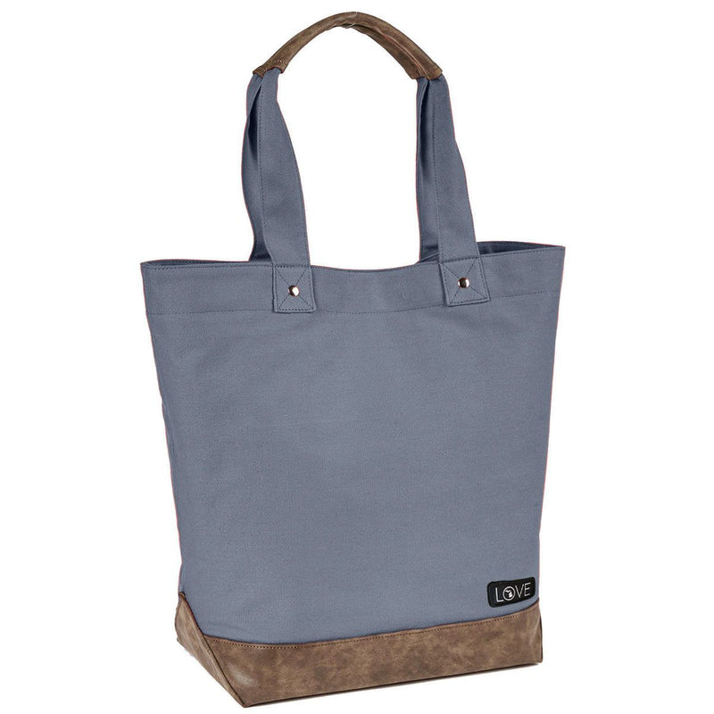 "Michigan Love Patch"Canvas Tote Bag