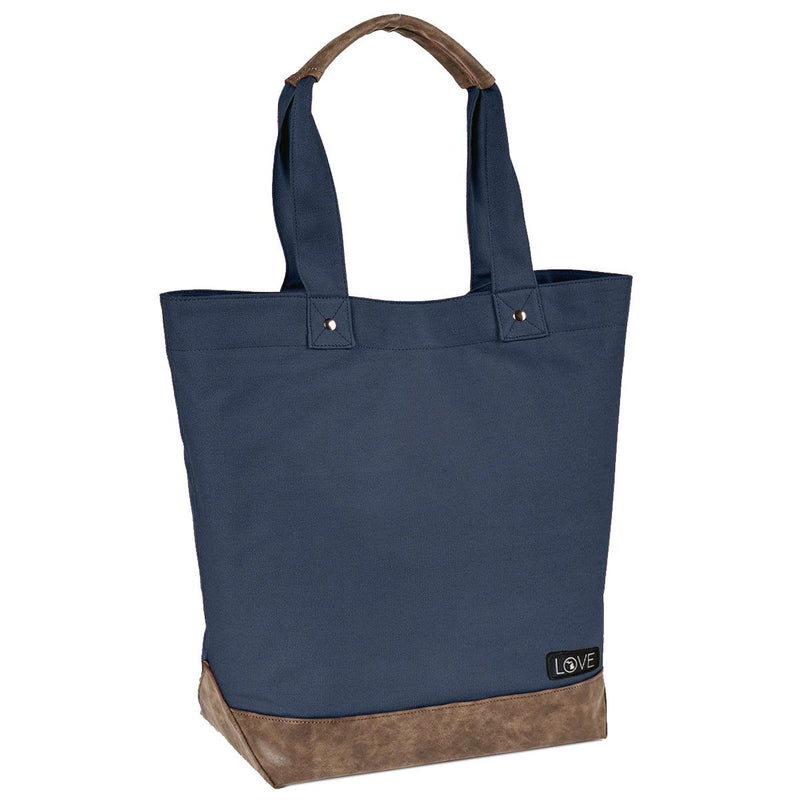 "Michigan Love Patch"Canvas Tote Bag