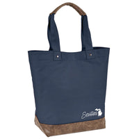 "Smitten With The Mitten"Canvas Tote Bag