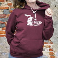 "Fresh Coast"Relaxed Fit Angel Fleece Hoodie