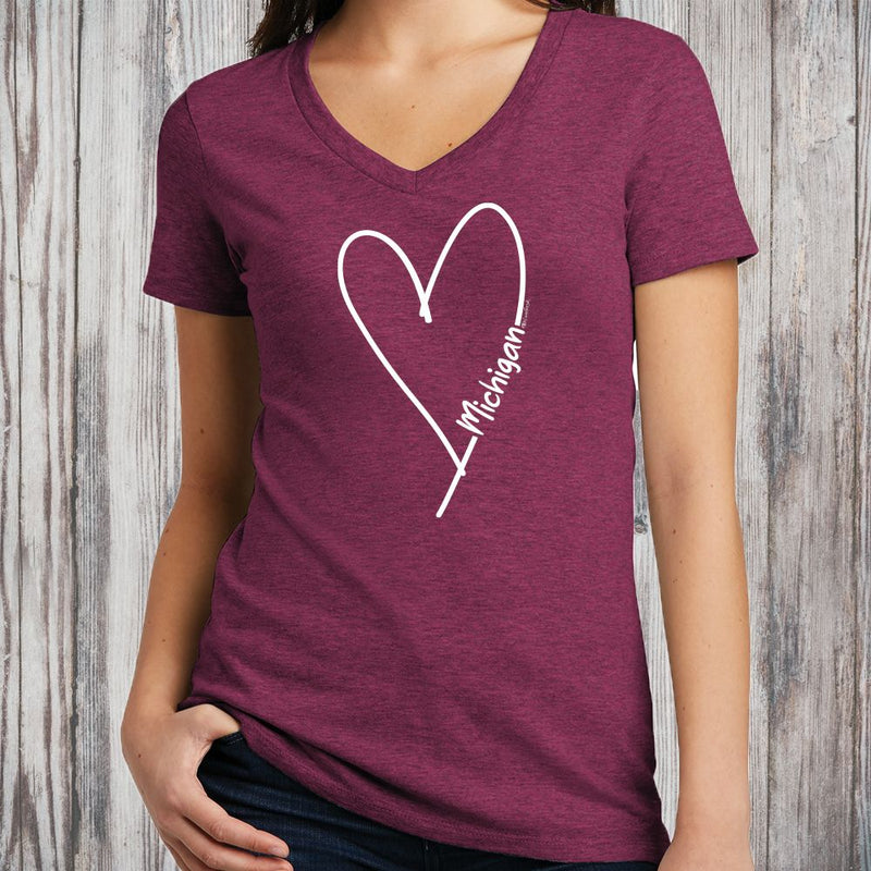 "Made With Love"Women's V-Neck