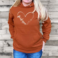 "Fall In Love With Winter"Relaxed Fit Classic Hoodie