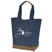 "Michigan Love #9"Canvas Tote Bag