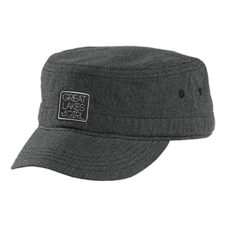 "Great Lakes Girl"Houndstooth Hat