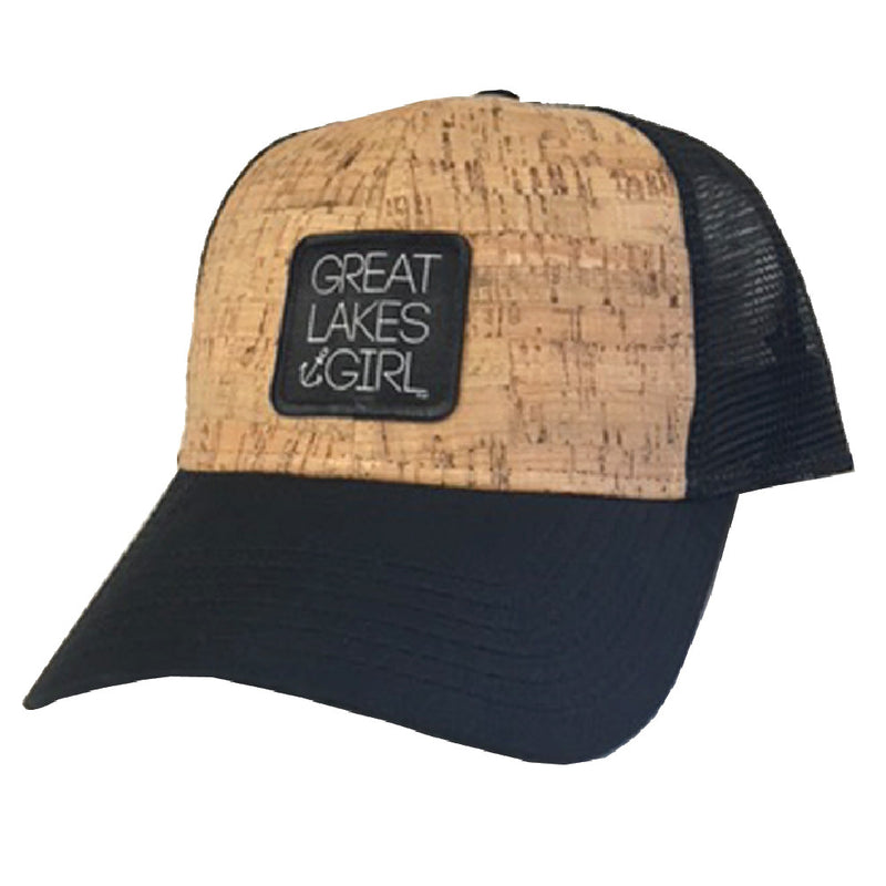 "Great Lakes Girl"Cork Baseball Cap