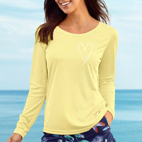 "Little Love"Ladies Islander Sun Protection Long Sleeve Tee UPF #50