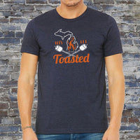 "Michigan Toasted"Men's Crew T-Shirt
