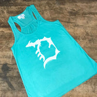 Michigan D Flowy Tank Top