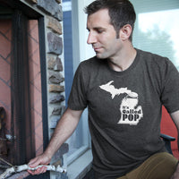 Michigan Pop Bottle Men's T-Shirts