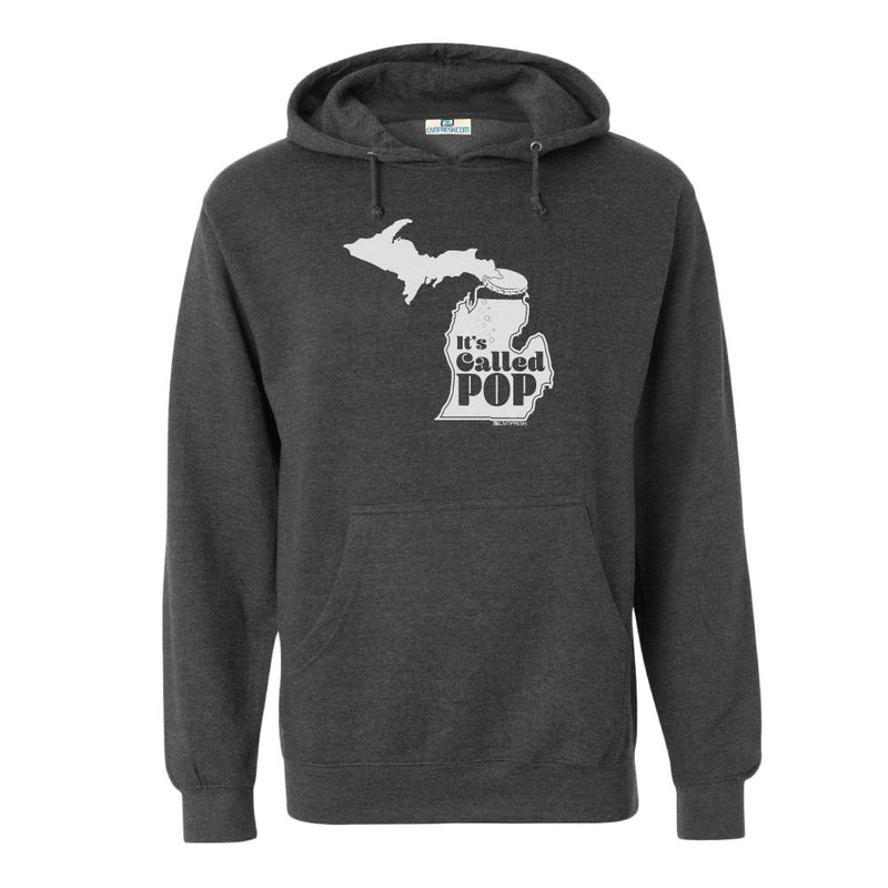 Michigan Pop Bottle Men's Basic Hoodie