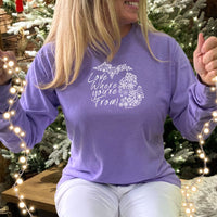 "Michigan Love Where You're From"Relaxed Fit Stonewashed Long Sleeve T-Shirt