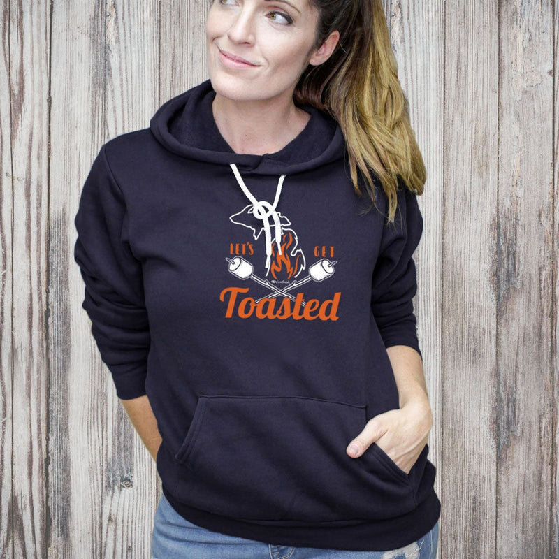 "Michigan Toasted"Relaxed Fit Angel Fleece Unisex Hoodie