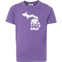 "Michigan Pop Bottle"Youth T-Shirt