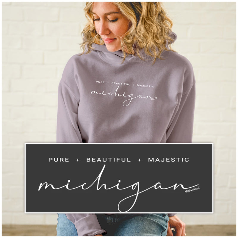"Majestic"Soft Style Relaxed Fit Hoodie