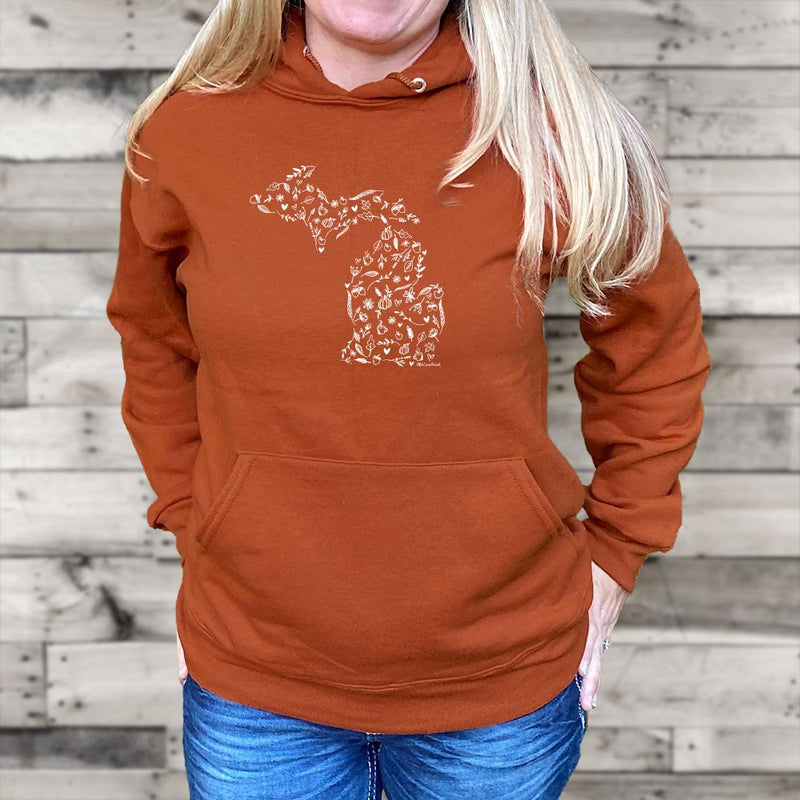 "Fall Wonder"Relaxed Fit Classic Unisex Hoodie