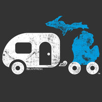 "Michigan Camper"Women's V-Neck