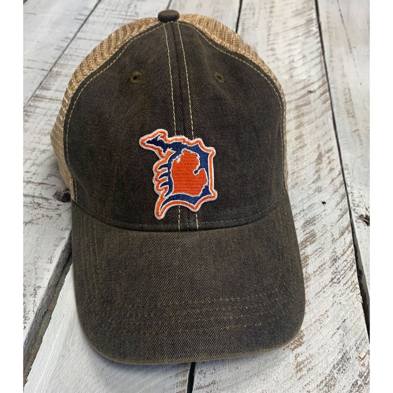 "Michigan D"Trucker Hat