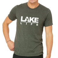 "Michigan Lake Life"Men's Crew T-Shirt
