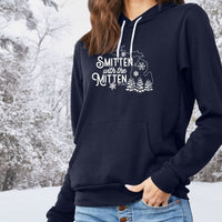 "Winter Smitten"Relaxed Fit Angel Fleece Unisex Hoodie