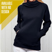 "Livn Simply"Women's Fleece Funnel Neck Pullover Hoodie