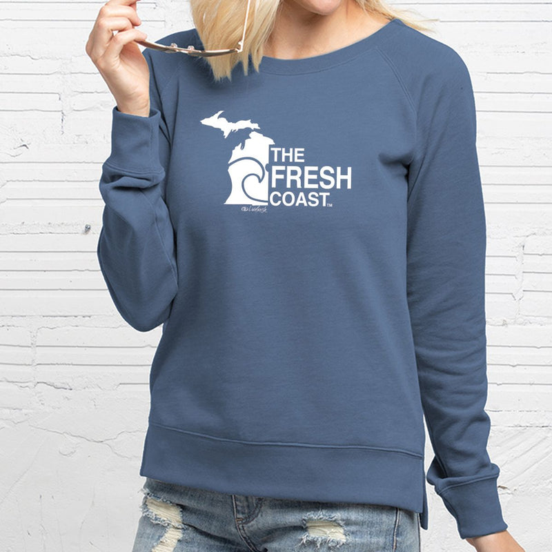"Fresh Coast"Women's Pullover Crew