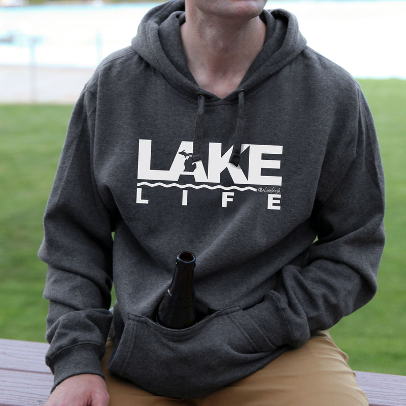 "Michigan Lake Life"Men's Tailgate Hoodie