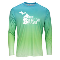 "Fresh Coast"Men's Sun Protection Long Sleeve Tee UPF #50