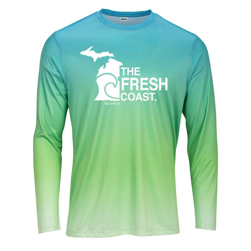 "Fresh Coast"Men's Sun Protection Long Sleeve Tee UPF #50