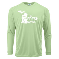 "Fresh Coast"Men's Islander Sun Protection Long Sleeve Tee UPF #50