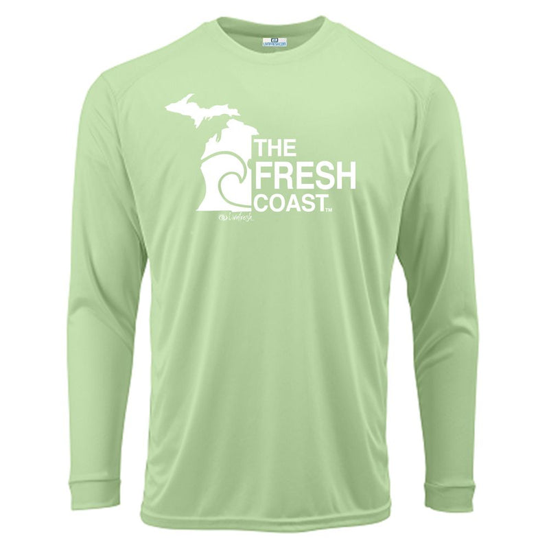 "Fresh Coast"Men's Islander Sun Protection Long Sleeve Tee UPF #50