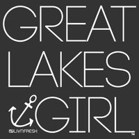 "Great Lakes Girl"Women's Striped Double Hood Pullover