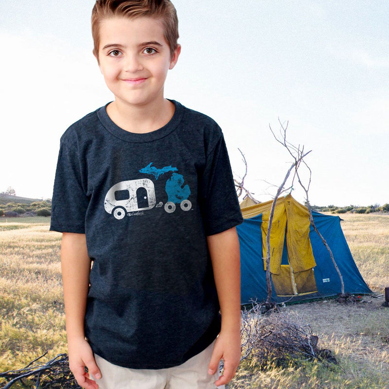 "Michigan Camper"Youth T-Shirt
