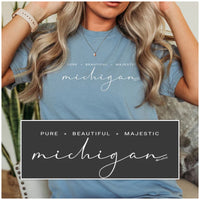 "Majestic"Relaxed Fit Stonewashed T-Shirt