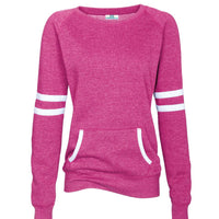 "Livn Simply"Women's Varsity Fleece Crew Sweatshirt